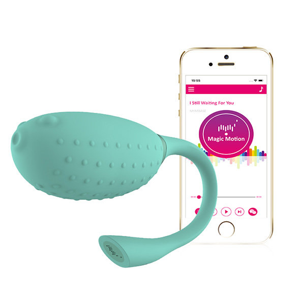 Magic Motion Fugu Green App-Controlled Vibrating Egg