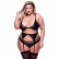 Baci Lace & Mesh Lingerie Set