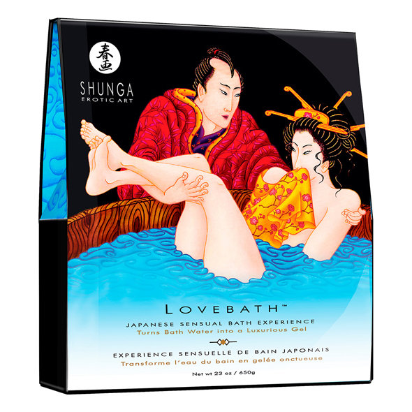 Shunga Lovebath Ocean Temptations Bath Jelly 