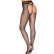 Leg Avenue Rhinestone Fishnet Crothless Tights