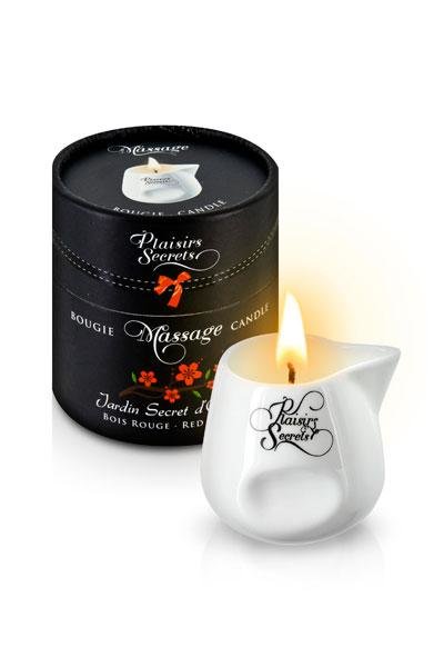 Plaisirs Secret Poppy Massage Candle 80 ml