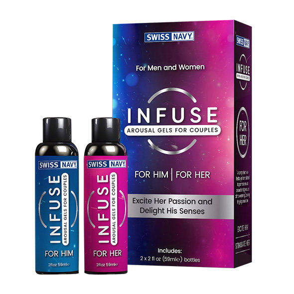 Swiss Navy Infuse 2-in-1 Stimulating Gel for Couples