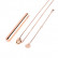 Le Wand Necklace Vibe Rose Gold